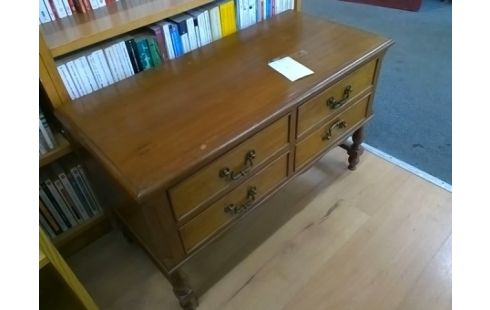 MEUBLE D'APPOINT 4 PORTES / 4 TIROIRS RUSTIQUE