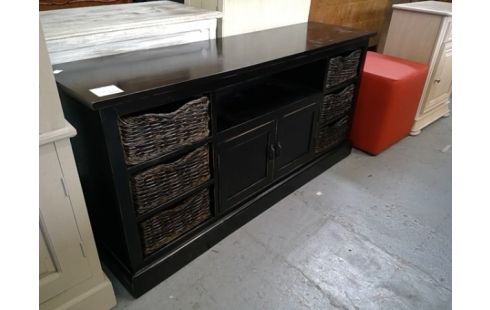 MEUBLE TV TIROIR OSIER