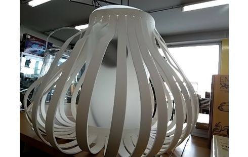 LUSTRE LAMELLES BLANCHES