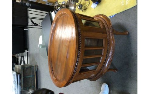 VITRINE BAR OVALE