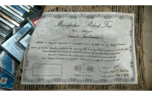 TAPISSERIE ROBERT FOUR AUBUSSON