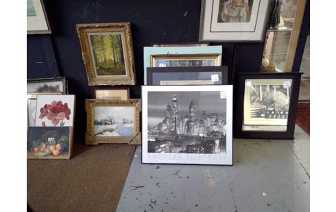 ENCADREMENT PHOTO NEW YORK NOIR ET BLANC 1943