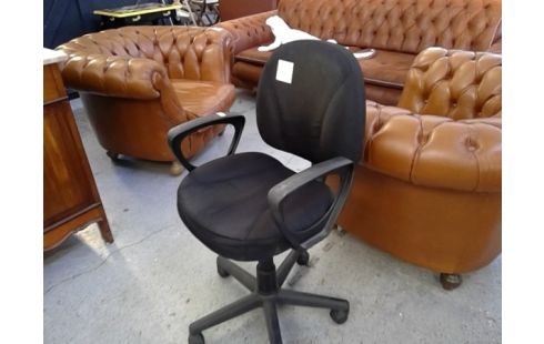 CHAISE DE BUREAU NOIR