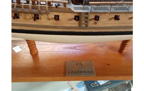 MAQUETTE VOILIER CONCORDE 4