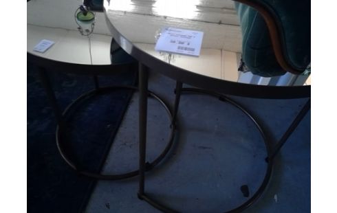 TABLES GIGOGNES PAR 2 RONDES MODERNES