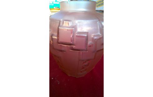 VASE ROSE ART DECO. SCHNEIDER