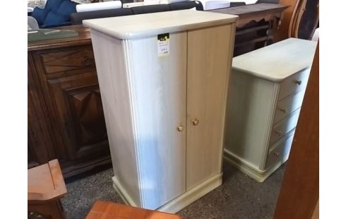 MEUBLE CERUSE 2 PORTES