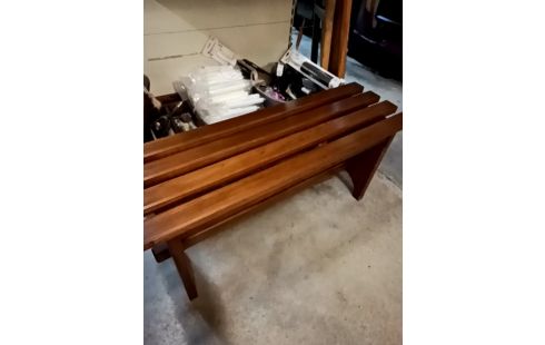 BANC DE CUISINE BOIS MASSIF