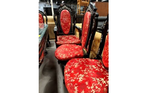 SALLE A MANGER ASIATIQUE TABLE+2FAUT+6CH+MEUB