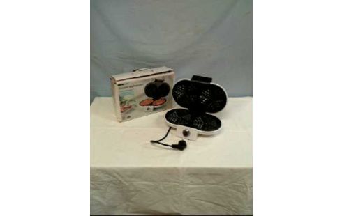 WAFFELEISEN WEISS DOPPEL-HERZFORM