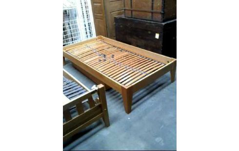 BETT VOLLHOLZ BUCHE 100X200 M. SCHUBLADE