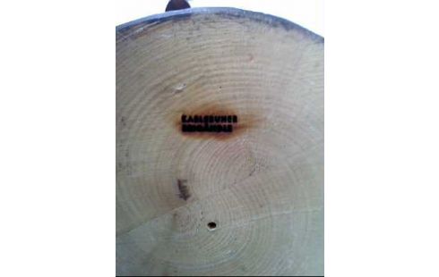 FIGUR HOLZ MADONNA GESCHNITZT BEMALT