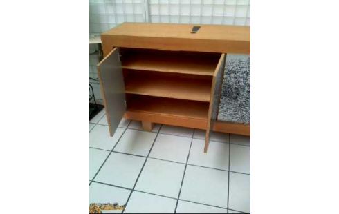 SIDEBOARD HOLZ 5-TÜREN 2SCHIEBET. FARBIG