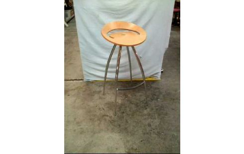 BARHOCKER HOLZSITZ GESTELL METALL <LYRA>