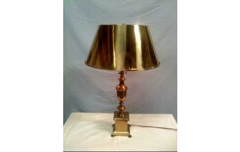 TISCHLAMPE 2-LEUCHTEN GOLDF. VINTAGE