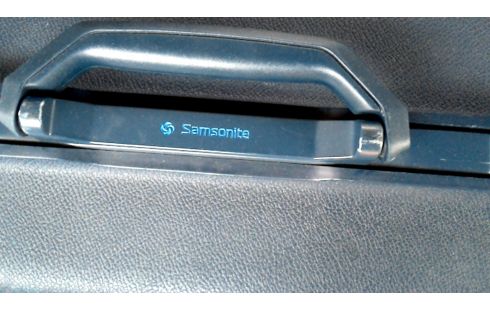 BAÚL COFRE LA UNIDAD SAMSONITE AZUL PVC