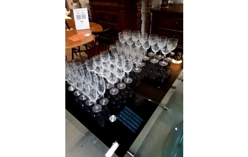 LOT DE VERRES CRISTAL