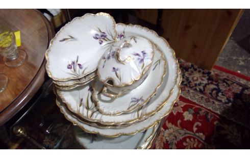 SERVICE PORCELAINE LIMOGES ELITE