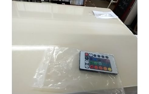 MEUBLE VITRINE BLANC LED