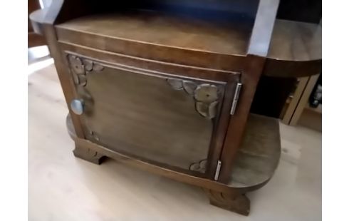 CHEVET 1 TIROIR STYLE ART DECO