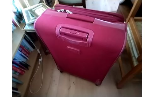 VALISE ROUGE DELSEY GM