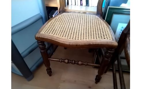 CHAISE ANCIENNE CANNAGE