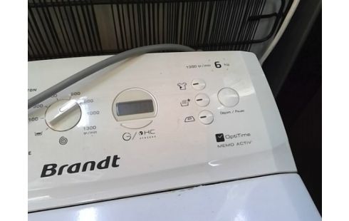 LAVE LINGE BRANDT 6KG 1300TR/MIN