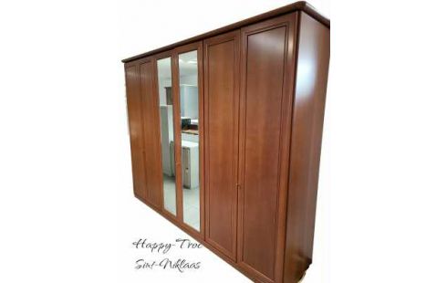 KLEERKAST 6 DEUREN KERSELAAR HULSTA