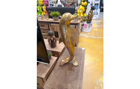 SCULPTURE DAUPHIN LAITON