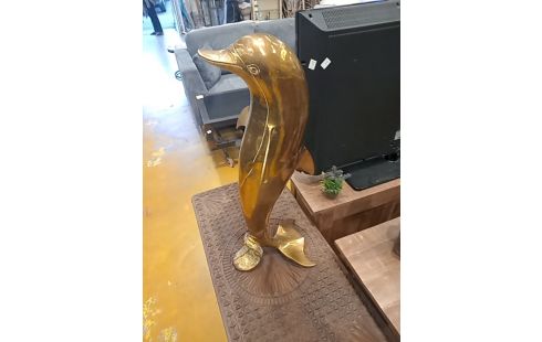 SCULPTURE DAUPHIN LAITON