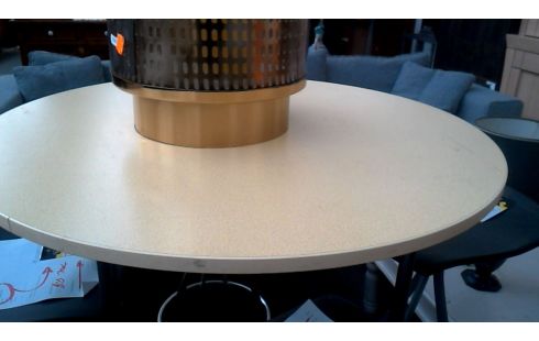 MESA ALTO REDONDO AMARILLO LA UNIDAD