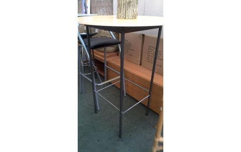 MESA ALTO REDONDO AMARILLO LA UNIDAD