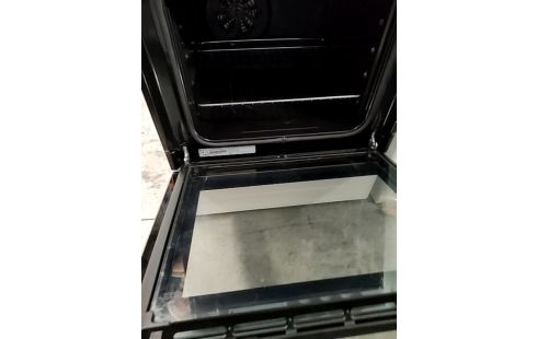 GAZINIERE MIXTE BLANC AVEC 1 FOYER ÉLECTRIQUE