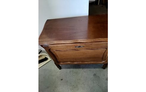 MEUBLE BAR BOIS FONCÉ