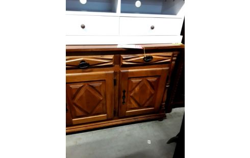 ENFILADE 4P STYLE RUSTIQUE BOIS EXO + CLE .