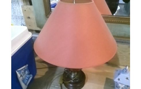 LAMPE PIED BOIS