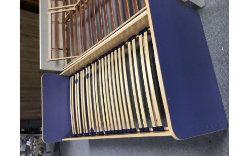 LIT 90X200 COULEUR HETRE MAUVE