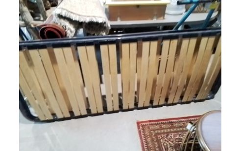 SOMMIER A LATTES PLIANT 2X80/200