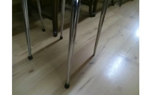 TABOURET FORMICA BLANC