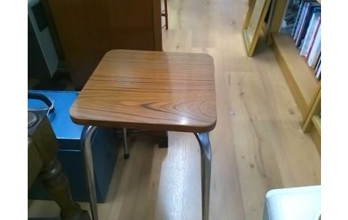 TABOURET FORMICA BOIS