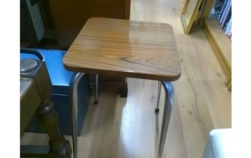 TABOURET FORMICA BOIS
