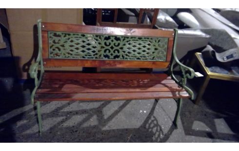 BANC DE JARDIN BOIS/FER FORGE