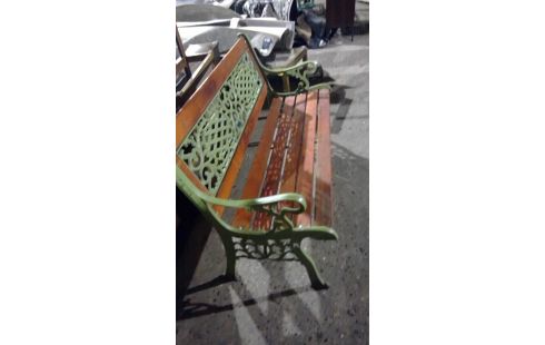 BANC DE JARDIN BOIS/FER FORGE