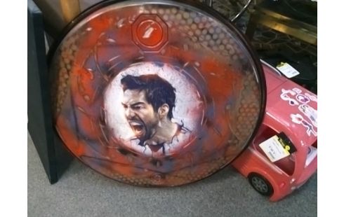 CADRE ROND FER KARABATIC