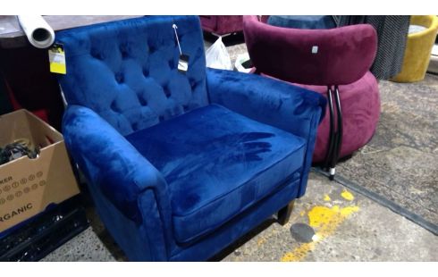 FAUTEUIL GEROMINE BLEU