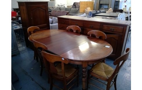 SALLE A MANGER COMPLETE EN MERISIER