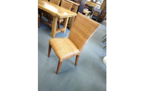 6 CHAISES LOT DE 6 TRESSE