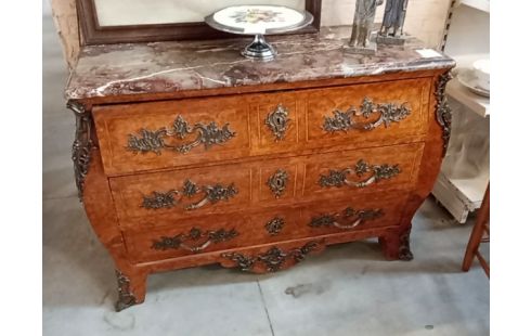 SECRETAIRE CHENE STYLE LOUIS XV