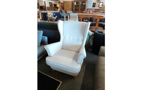 FAUTEUIL IKEA TISSU BEIGE