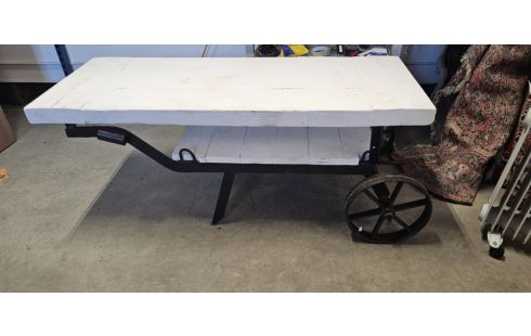 TABLE BASSE INDUSTRIEL